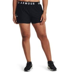 Under Armour Women's Black HeatGear Loose Fit Athletic Shorts - XL